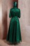 Belted Tetrusure Evening Dress 50268 - 3