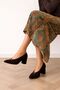 Merino Women's Suede Heelled Shoes - 3