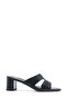 Gigi 5Fx Black Women's Heeled Slippers