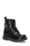 Gloris F 4Pr Black Girl's Biker Boots - 2