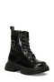 Benna F 4Pr Black Girl's Biker Boots - 2