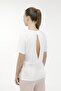 Wl Cindy 11Ck906 3Fx Ecru Women's Short Sleeve T-Shirt - 2