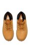 Premium 6 Inch Lace up Yellow Boys' Outdoor Boots - 5