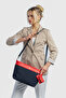 Navy Blue-Red Women's Shoulder Bag Us26277 - 3