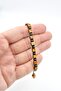 Genuine Natural Macrame Model Drop Amber Bracelet 004 - 5