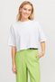 Jack Jones Jxandrea Loose Ss Cropped Tee Jrs Noos Kadin Beyaz Tshirt 12270673-01