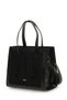 Suet Western El 4Pr Black Women's Handbag - 2