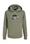 Jcocondor Sweat Hood Fst Khaki Boy's Sweatshirt