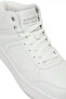 Lowner Pu Hi 5Pr White Unisex High Sneaker - 7
