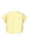 Nmfvilma Capsl Crop Top Yellow Girl's Short Sleeve T-Shirt - 2