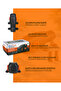 23A Series 12V 24V Diaphragm Pump 1.5GPM 40-70PSI Self Priming IP54 Water Pump - 4