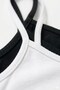 Women's 100% Cotton Undershirt with Ribbed Straps Premium Daily Use (3040) - 3