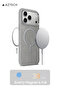 iPhone 17 Pro Leather Case, MagSafe, Slim Fit, Built-in Kickstand, Desert Titanium - 3