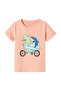 تي شيرت Nmmvux Ss Top Pink Boy بأكمام قصيرة