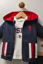 U.S. Polo Assn Baby Boy Navy Blue Set - 4