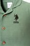 Baby Boy Shirt Collar Embroidered Summer Regular Fit Green Pajama Set Usb2947-C-V2 - 2