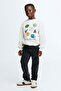 Printed sweatshirt - 3