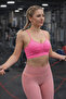 Cross Strap Seamless Bustier - 2