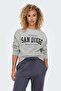 Onlsweat L/S Crew Oversiz a Gray Mel Women's Sweatshirt