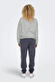 Onlsweat L/S Crew Oversiz a Gray Mel Women's Sweatshirt - 3