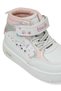 Drep Hi B 4Pr White Girl's High Sneaker - 7