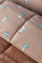 Single Person Teddy Salmon Softly Sleep Set - 4