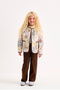 Nola Patch Patterned Quilted Jacket - 4