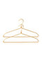 2 Pcs Gold Metal Clothes Clothing Rack, Garment Hanger 21.5X42X1 - 5