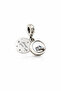 Dangle Blue Eyed Owl Charm - 2