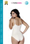 Women's Black Strap Tightening Bodysuit Corset - 2