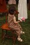 Hanna Jumpsuit Girl Organic Cotton Linen - 3