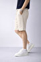Men's Summer Cotton-linen Elastic Waist Pocket Shorts & Bermuda - 4
