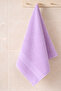 2-Piece Bath Towel Set 100% Cotton Certified, Body Head Towel Set Lilac - 50X80 & 70X130Cm - 5