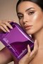 Transparent Travel Skin Care, Makeup and Cosmetic Organizer Bag Pieces Pvc Purple_Large. - 6