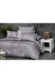 Cotton Satin King Size Duvet Cover Set 4 Pillowcases Elastic-Free Bed Sheet Luxury Comfort