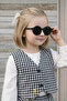 Nordic Unisex Round Frame 0-10 Years Old Children Uv400 Sunglasses - 2