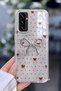 Galaxy A25 Case Shiny Happy Silicone Cover with Camera Protrusion and Shiny Figures - 2