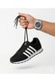 Men's Black and White Casual Soft-Soled Lightweight Stretchy Walking Sneakers Lace-Up Sneakers - 2