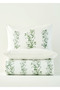 100% Cotton Ranforce Julia King Size Duvet Cover Set Green (240X220 cm) - 4