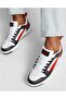 392328 Rebound V6 Low Unisex Sports Shoes White-Red - 2