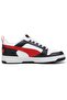 392328 Rebound V6 Low Unisex Sports Shoes White-Red - 4