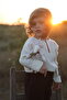 Muslin Children's Shirt Ecru