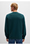 Crew Neck Green Sweatshirt 0S10421-71929 - 4
