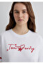 Tom and Jerry Printed White T-Shirt Loose Fit / Relaxed Fit 1613359-620 - 7