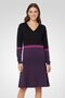 Women Solid Midi Dress, Multicolor - 2