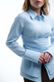 Wrap - Waist-Tie Shirt - 4
