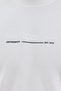 Men's White Color Jacquard Fabric Printed Slim Fit T-Shirt - 3