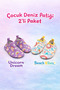 Aqua Step 2-Piece Girls' Non-Slip Sea Pool Shoes / Shoes