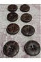 Ǝe Polyester Button 28 Size 18 mm 10 Pieces - 3