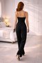 Imported Crepe Fabric Strap Wide Leg Jumpsuit Dress (Colorful) - 4